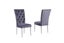 PHILIPE Velvet Dinning Chair (Grey) Carousel 2