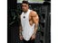 Muscleguys Mens Casual Loose Fitness Tank Tops For Male Summer Open Side Carousel 3