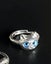 Charming Cat Eye Ring – Adjustable with Mesmerizing Blue Eyes Carousel 5