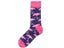 Mens Happy Socks Combed Cotton Flamingo 7colors Autumn Winter Crew Socks Carousel 4
