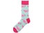 Mens Happy Socks Combed Cotton Flamingo 7colors Autumn Winter Crew Socks Carousel 7