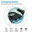 Car Charger Cigarette Lighter 3 Port Power Adapter Socket + Dual USB Carousel 6
