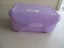 Plastic Lunch Box Purple Carousel 1