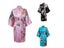 New Summer Style Women's Faux Silk Rayon Robe Kimono Bath Gown S-M-L-XXL Bridal Carousel 5