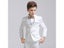New Kids Boys White Wedding Suit Blazer Pants Outfit For Various Events Carousel 5