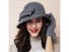 New Winter Warmth Fashion Bow Fedora Lady Hat Dome Elegant Ladies Real Wool Carousel 4