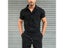 Men's Casual Overalls With Pocket Solid Color Short Sleeve Trousers Jumpsuit Carousel 9