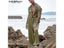 INCERUN Summer Men Casual Jumpsuits Solid Shortsleeve Streetwear Thin Rompers Carousel 4