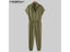 INCERUN Summer Men Casual Jumpsuits Solid Shortsleeve Streetwear Thin Rompers Carousel 5