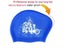 Silicone Swimming Cap For Long Hair Women's Waterproof Swim Caps Ladies Diving Carousel 7