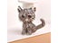 Cute Little Cat Brooches Pin Up Jewelry For Women Suit Hats Clips Antique Carousel 6