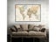 150x100cm Retro World Map Detailed Map Of Major Cities In Each Country Carousel 5