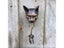 Wall Hangings Lovely Cat Door Knocker Sculpture Cat Mouse Ornaments Decoration Carousel 5
