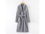 Warm Autumn Winter Coral Fleece Couple Night Gown Men'S Flannel Bathrobe Carousel 3
