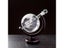 Creative Globe Decanter Set With Lead-free Carafe Exquisite Wood-stand And 2 Carousel 7