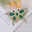 Gold-Tone Emerald Green Butterfly Brooch – Glamorous Statement Pin Carousel 6
