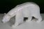 Danish Royal Copenhagen Polar Bear Figure - Pattern 320 Carousel 1