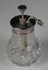 Antique Early 20th Century Silver Plate Crystal Scent / Perfume Mister Carousel 1