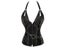 Retro Bustiers Corsets 14 Steel Bone Steampunk Burlesque Black Brown Leather Carousel 1