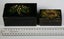 Two Georgian / Early Victorian Period Heavy Lacquered & Hand Painted Boxes Carousel 4