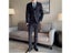 Men's High-Quality Wedding Suit 3 Piece Set Fashion Business Professional Groom Carousel 5