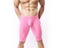 Sexy Men U Pouch Transparent Capris Sexy Ice Silk Pants Low Waist Five Pants Carousel 3