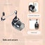 Hanging Hooded Hair Dryer Wall Mounted Bonnet Hood Hairdryer Salon Equipment Carousel 4