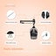 Hanging Hooded Hair Dryer Wall Mounted Bonnet Hood Hairdryer Salon Equipment Carousel 5