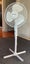 Electric fan. 3 speed. can rotate plus tilt up and down. Buyer to pick up. Carousel 1