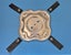 MASPORT 18 inch Blade Disc with Flails and Blade Driver 22.2mm (7/8) Carousel 2