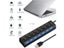 7 Ports Usb Hub LED USB High Speed 480 Mbps Adapter USB Hub With Power On Off Carousel 5