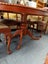 1278 7 PIECE BURR WALNUT DINING SUITE Carousel 6