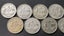 Group of Different Date Australian Silver Sixpence Coins 1950-1963 - Lot E508 Carousel 2