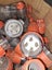 Box of 3 phase 4 pin plugs Carousel 2