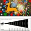 USB-Powered Rotating 16 Pattern LED Projection Light - Snowflake, Christmas Carousel 4