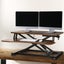 Artiss Standing Desk Riser Height Adjustable Rustic Brown 80CM Carousel 7