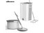 Hard Floor Wooden Flat Mop Bucket Set With Self-wringing For Tile Mopping Carousel 3