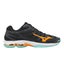 Mizuno Wave Voltage 2 Black Orange Teal Men Volleyball Sports Shoes V1GA2460-12 Carousel 5