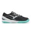 Mizuno Cyclone Speed 5 Black White Teal Men Volleyball Sports Shoes V1GA2580-12 Carousel 2