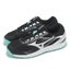 Mizuno Cyclone Speed 5 Black White Teal Men Volleyball Sports Shoes V1GA2580-12 Carousel 8