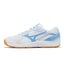 Mizuno Cyclone Speed 5 White Blue Gum Men Unisex Volleyball Shoes V1GA2580-58 Carousel 1