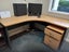 Corner Computer desk and drawers Carousel 1