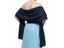 Solid Chiffon Wedding Bridal Shawl Wrap Cape Bolero Scarf Cloak Women Carousel 4