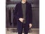 Men Long Cotton Coat Autumn Winter New Wool Blend Pure Color Casual Business Carousel 8