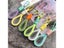 Fluorescent Color Phone Strap Mesh Lanyard For Bags Keychain Carousel 3