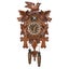 Vintage Black Forest Cuckoo Wall Clock Carousel 3