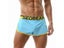 SEOBEAN Sexy Men's Pajamas Loose Shorts Sleep Bottoms Boxers Shorts Soft Silky Carousel 3
