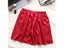 Summer Men Fashion Homewear Robes Shorts Pure Color Silk Satin Pajama Sleepwear Carousel 7