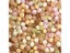 Isywaka Peach Multicolor Austria Faceted Crystal Glass Beads Loose Spacer Round Carousel 3