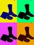 Inflatable boot holders x 10 Carousel 4